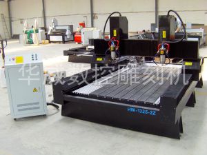 西安长安区双头立体多功能石材雕刻机HW-1325-2Z