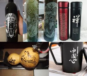 西安长安区酒瓶葫芦工艺品激光雕刻机